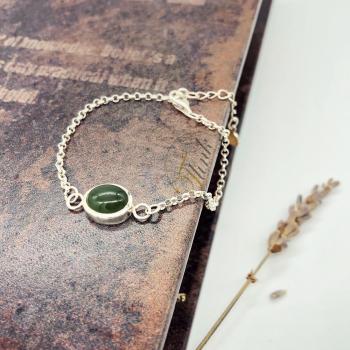 LẮC TAY BẠC KẾT HỢP MẶT ĐÁ