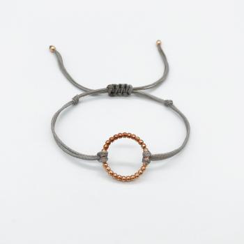 VÒNG MACRAME - XI VÀNG HỒNG 18
