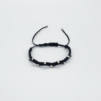 VÒNG MACRAME - HẠT BẠC BI