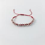 VÒNG MACRAME - HẠT BẠC BI 02