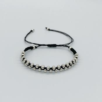 VÒNG MACRAME - HẠT BẠC BI 07