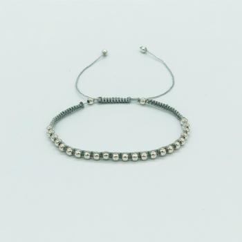 VÒNG MACRAME - HẠT BẠC BI 09