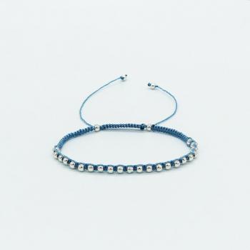 VÒNG MACRAME - HẠT BẠC BI 12
